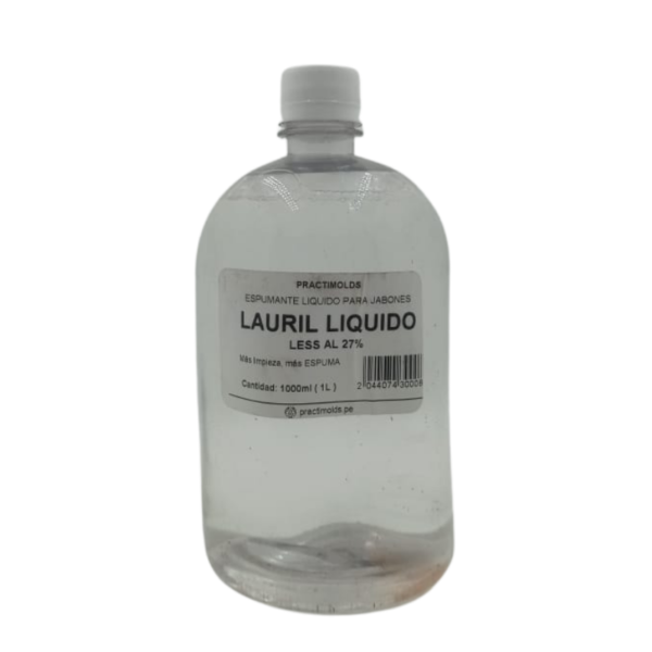 Lauril Líquido al 27% 1 litro-practimolds