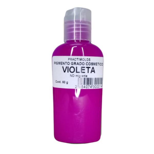 Pigmento Grado Cosmético Violeta 60ml-practimolds