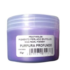 Pigmento Perlado en Polvo Purpura Profundo 30Gr-practimolds