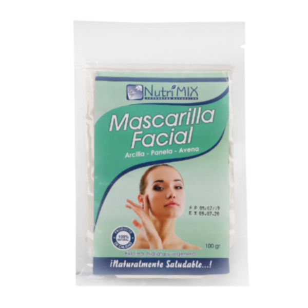 Mascarilla Facial Arcilla-Panela-Avena 100 Grs-practimolds