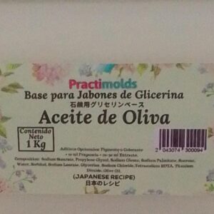 Base de Glicerina Practimolds Aceite de Oliva 1 kg