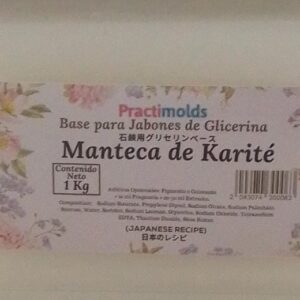 Base de Glicerina Practimolds Manteca de Karite 1kg