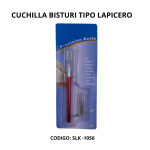 Cuchilla Bisturí Tipo Lapicero SLK-1056