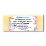 Base de Glicerina Practimolds Libre de sulfato BLANCO 1 kg 0% Libre de Alcohol