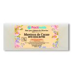 Base de Glicerina Practimolds Manteca de Cacao 1 kg 0% Libre de Alcohol
