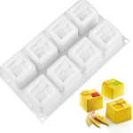 Molde Form Cubo 8 Cavidades