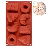 Molde Panaderia 8 Cavidades