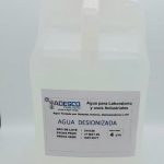 Agua Desionizada Galón 4 litros