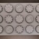 Molde Silicona Mini Flores Mixtos SLK-1199  15 Cav.