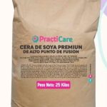 Cera de Soya Premiun de Alto Punto de Fusión 25Kg.