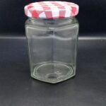 Frasco Vidrio Hexagonal 180ml