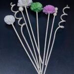 Set Varillas Deco Difusor SLK-1341(verde-rosado)