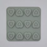 Molde Silicona Mini Corazón SLK-1223