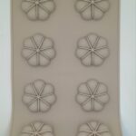 Molde Silicona Flor 8 Cav.  SLK-1202