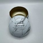 Latas Metal Redonda Lineas 12unds SLK-1095