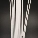 Varilla Difusora de Aromas Blancas 24cm 4mm SLK-1346-2B 12UND